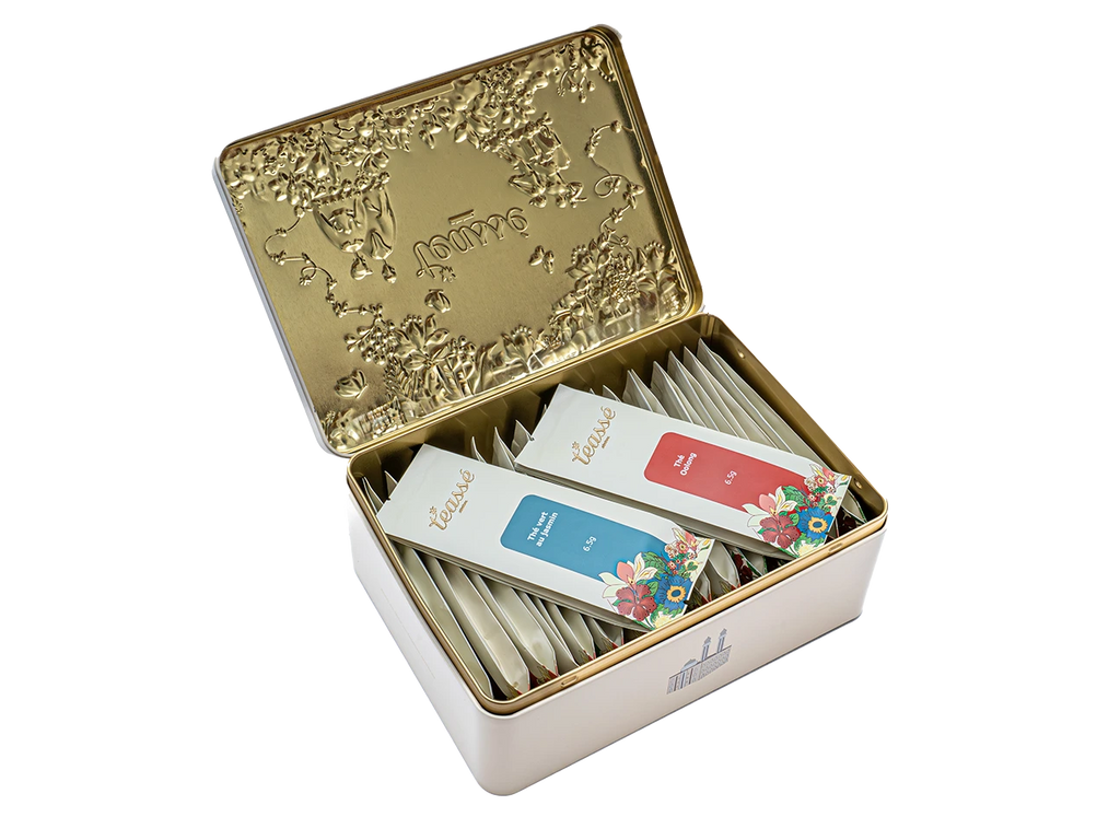 Teassé – Boîte métallique - Thés en feuilles entières