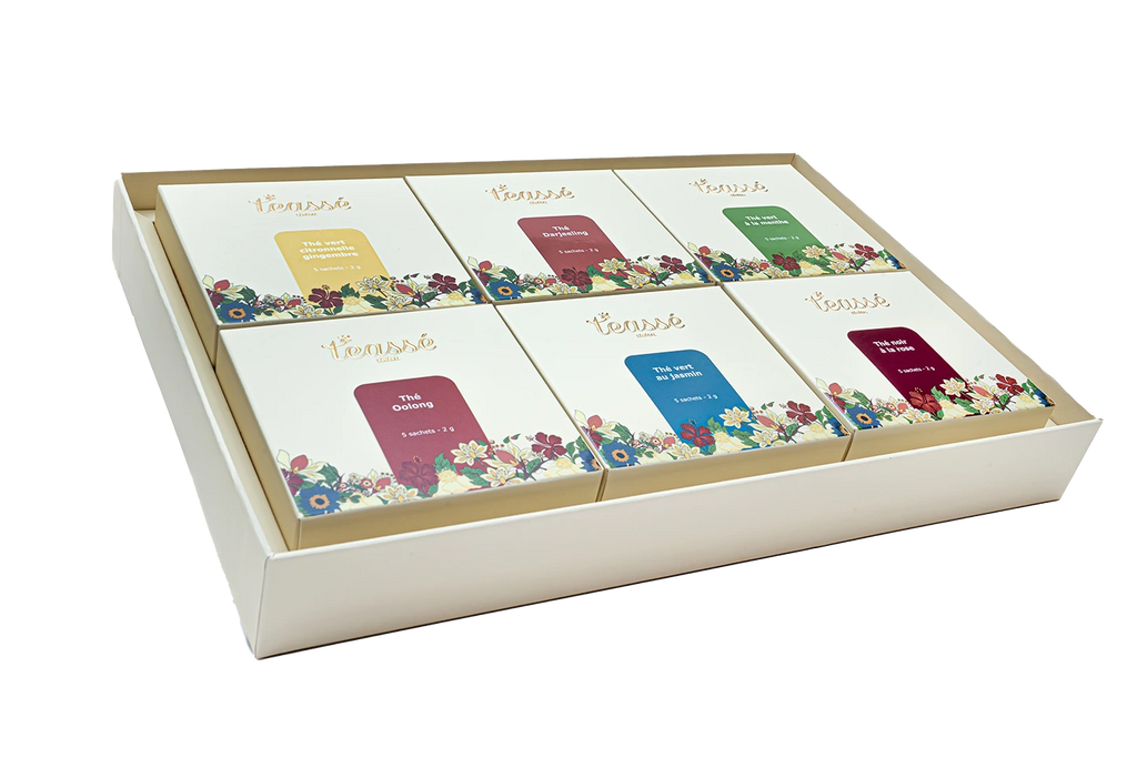 Teassé – Boîte carton - thés en sachets biodegradables