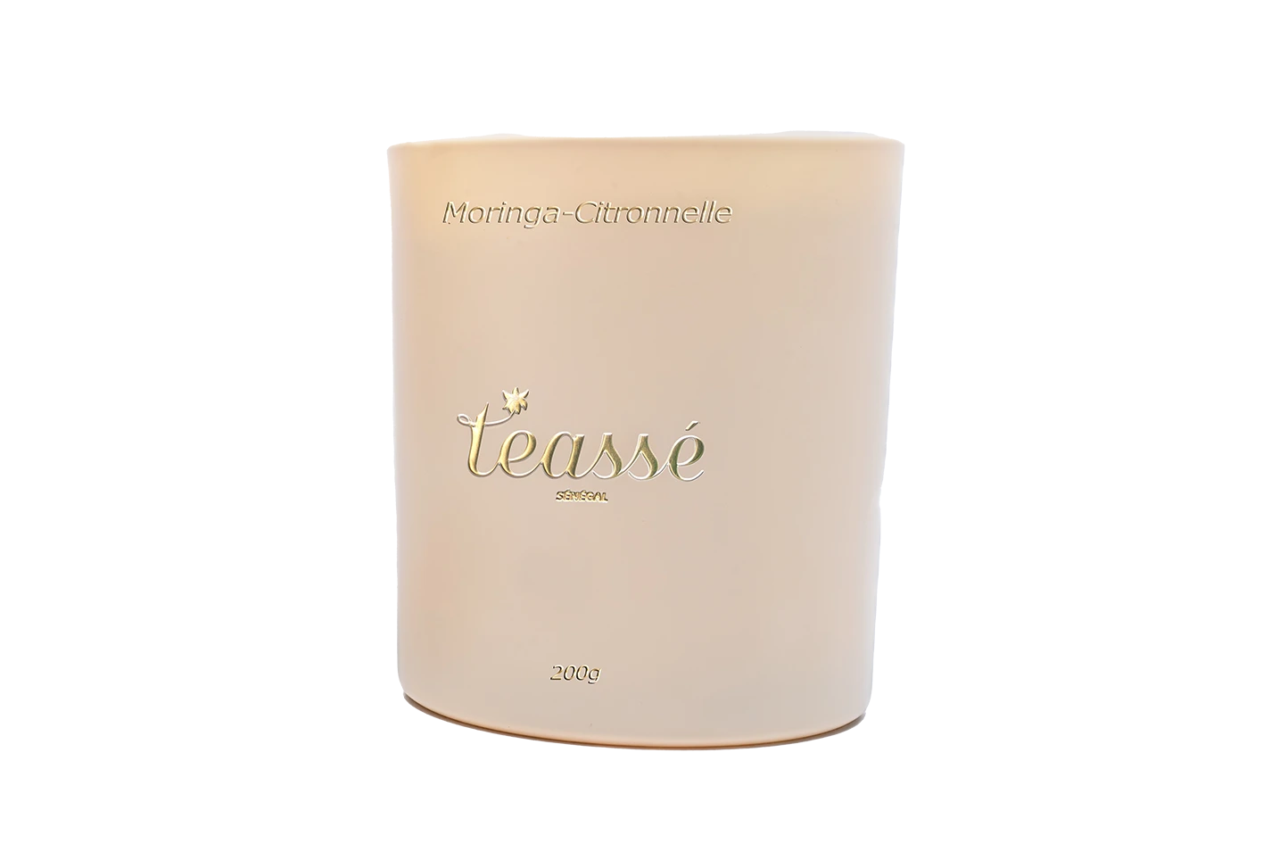 Teassé – Bougie Parfumée Moringa Citronelle | 200 g
