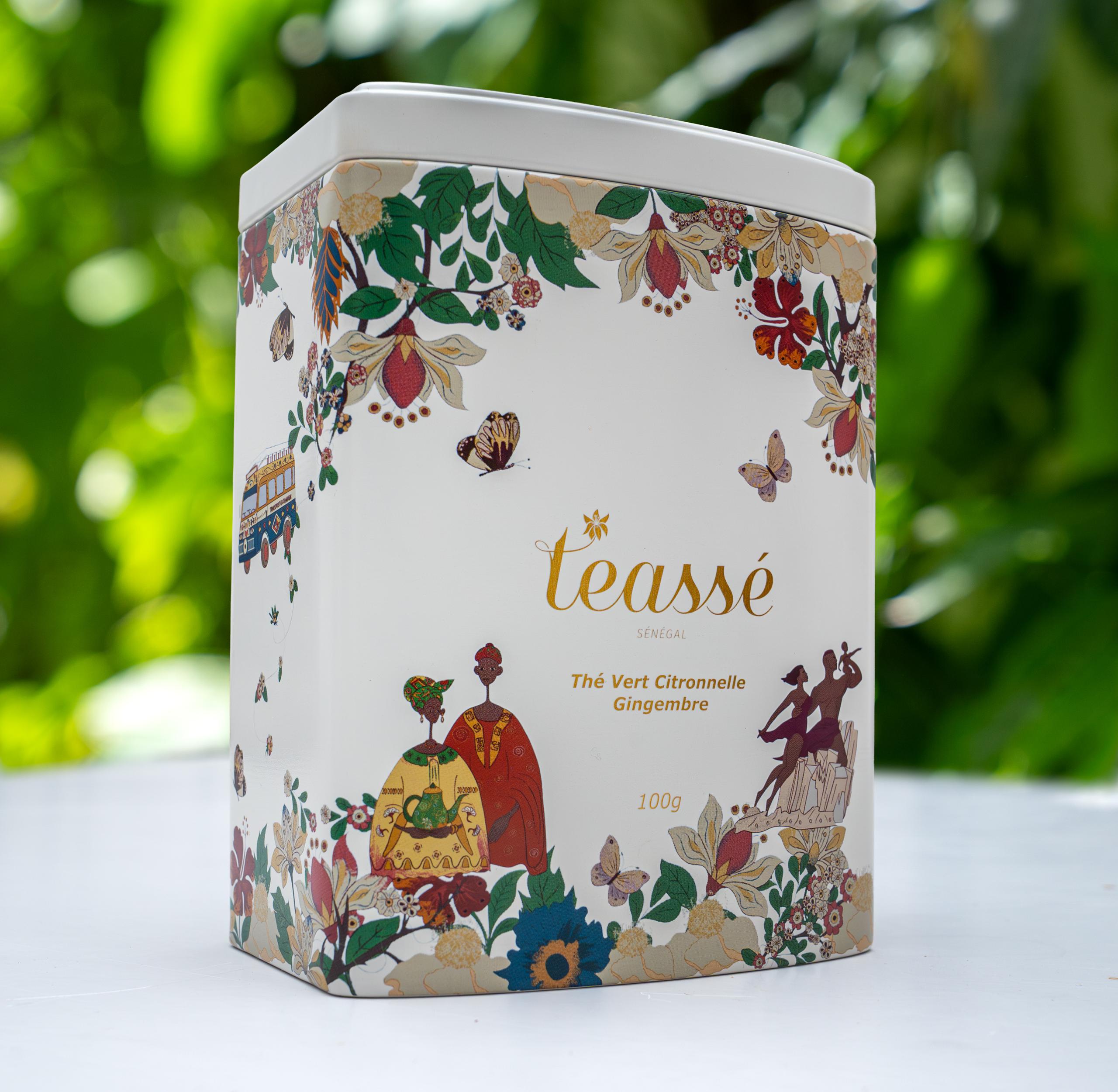 Teassé – Thé vert Citronelle Gingembre | 100 g