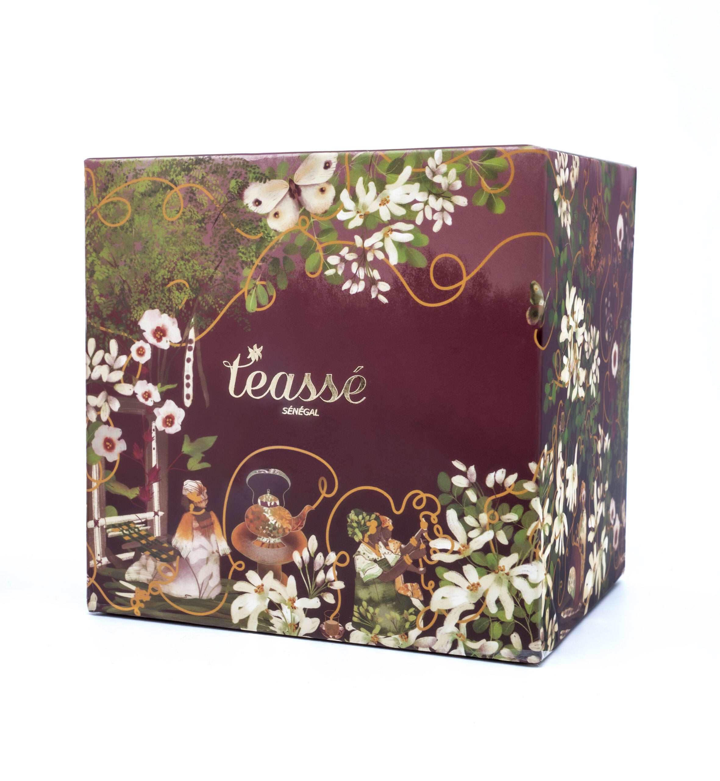 Teassé – Bougie Parfumée Moringa Oud Rose | 200 g