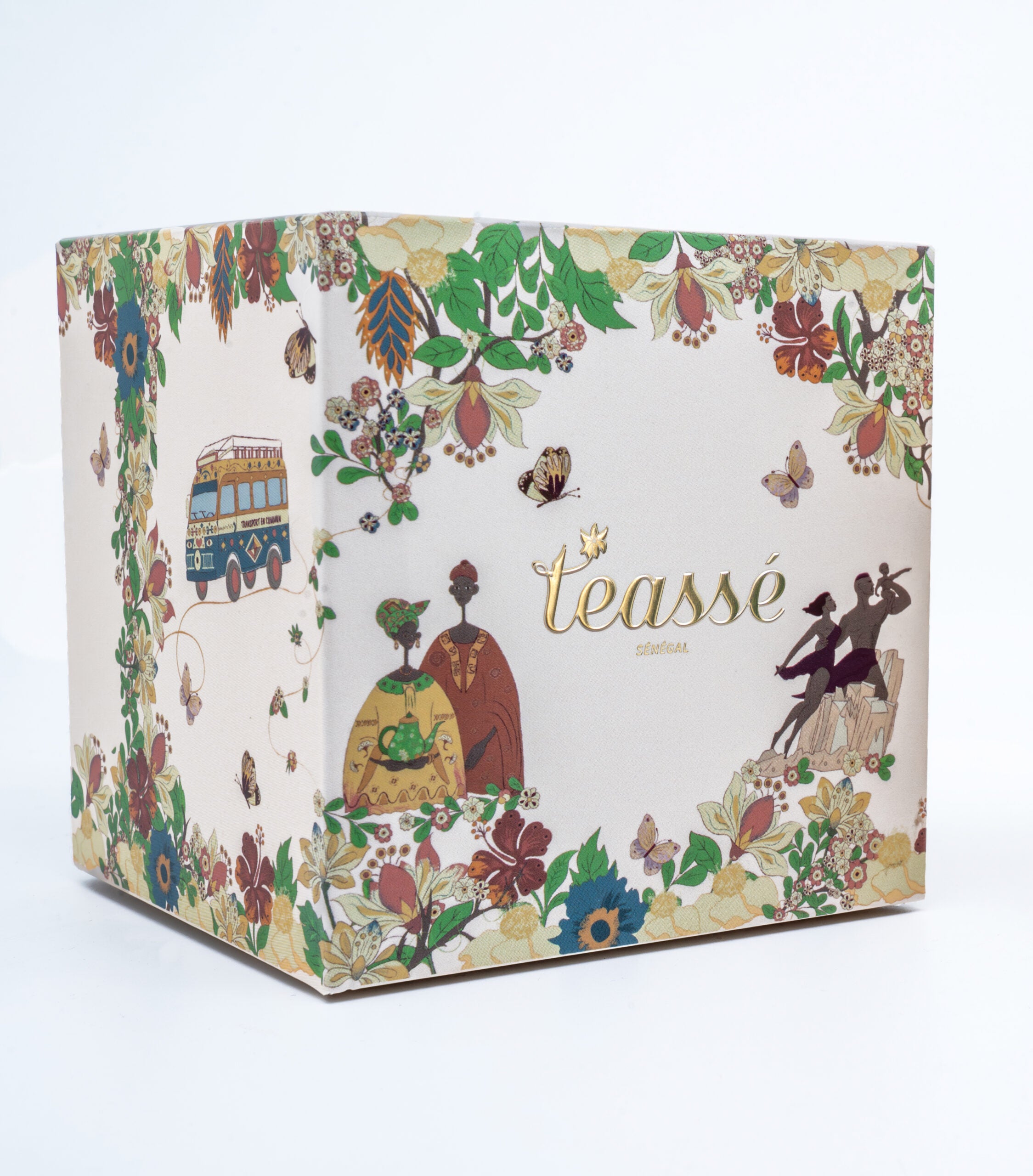 Teassé – Bougie Parfumée Moringa Citronelle | 200 g